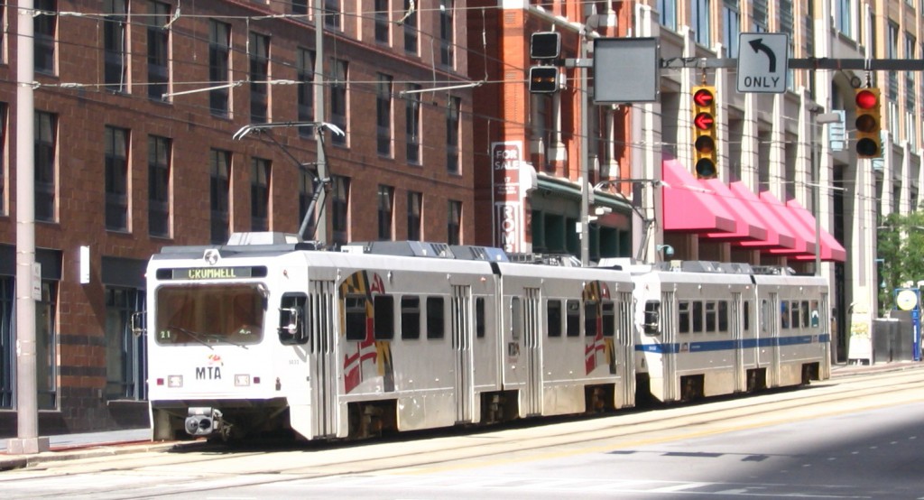 Light rail v Baltimore