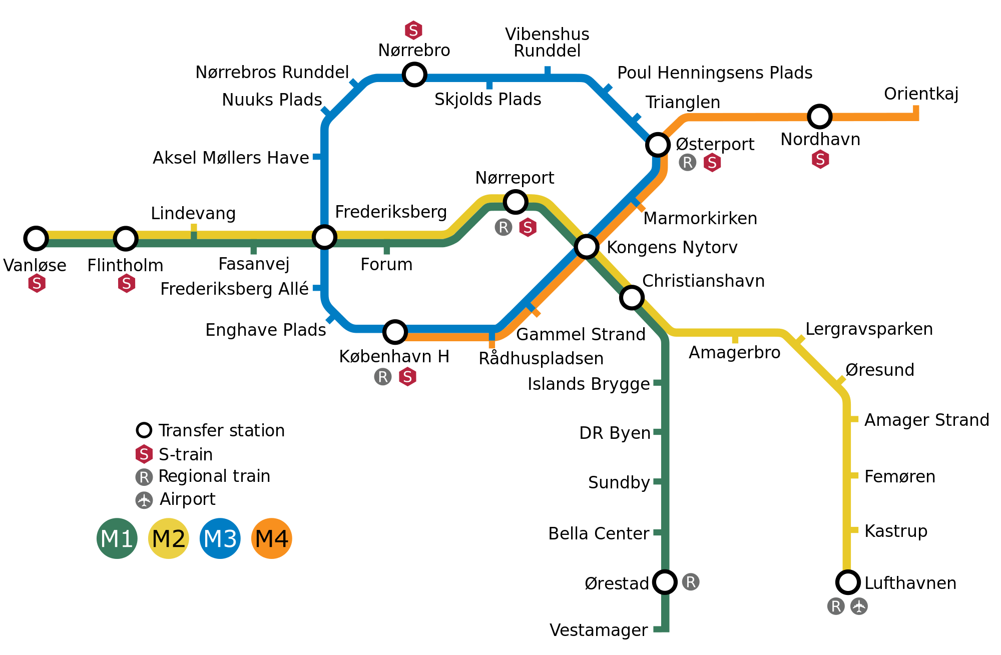 Metro v Kodani – mapa, jízdné a doprava
